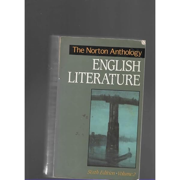 Amazon.com: The Norton Anthology of English Literature